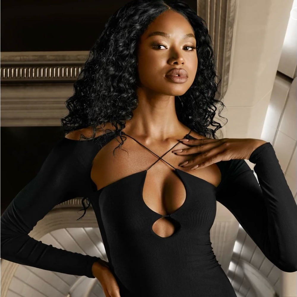 Black oh Polly dress